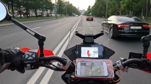 #62-1 От Рядов на Север по городу | KTM 390 Adventure SW | KTM 390 Adventure