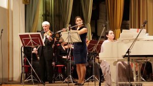 И.С. Бах. Концерт a-moll для скрипки, флейты и клавесина, часть 1.  17.10.2016