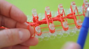 ❤Сердце. Фигурки из резинок. Как плести сердце из резинок в видеоуроке №233❤