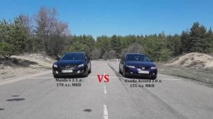 Honda Accord 7 vs Mazda 6