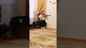 Песня Как под горкой под горой на скрипке 1 клас