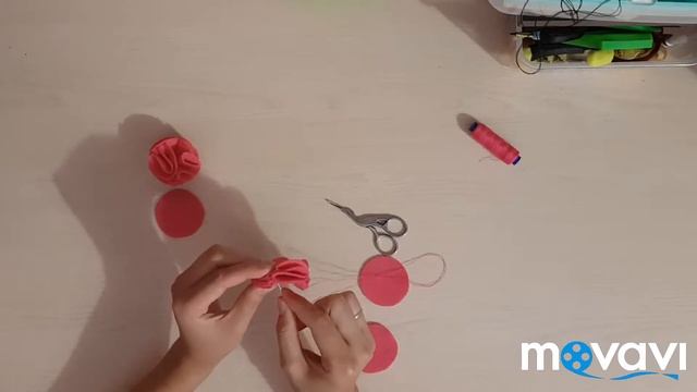 (МК) Мастер класс "Шарики из фетра"