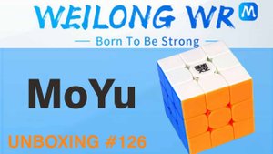 Unboxing №126 MoYu WeiLong WR M. Обзор