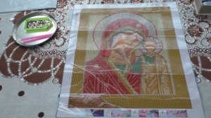 Алмазная  мозаика "Казанская икона Божией матери"