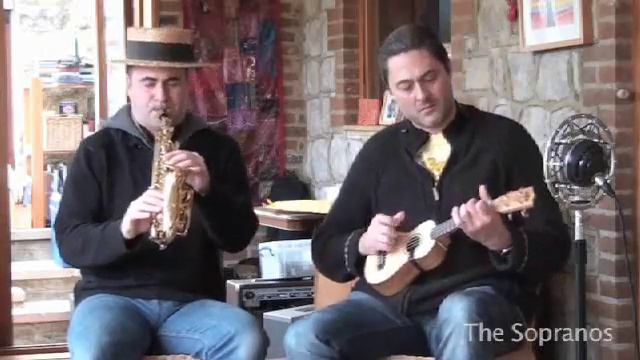 Sweet Sue ukulele saxophone buskers смотреть онлайн