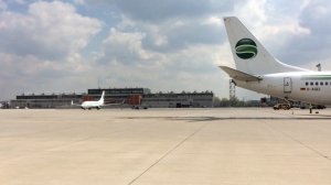 Flughafen Dresden - Erstflug nach Málaga mit Germania