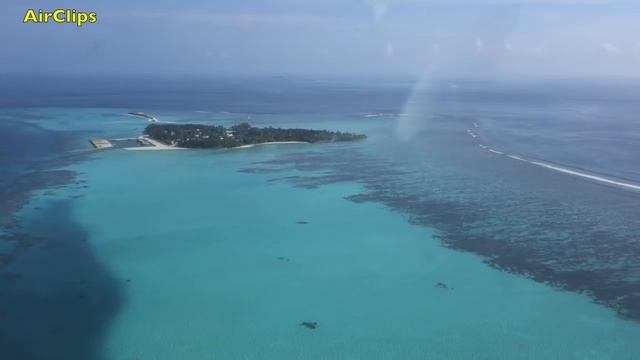 Trans Maldivian Airways COCKPIT flights in Twin Otter Floatplane [AirClips FullFlight series] смотреть онлайн