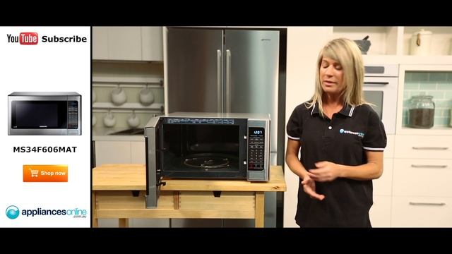 Samsung Microwave MS34F606MAT Reviewed by product expert - Appliances Online смотреть онлайн