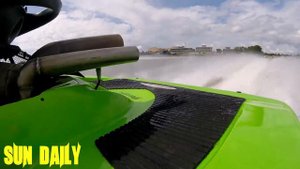Turbo RXP-X With 40 Pounds Of Boost Makes 600hp and Does 100+ MPH (Jetski)