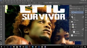 Make a Movie Poster With Photoshop cc 2018| Photoshop Tutorial