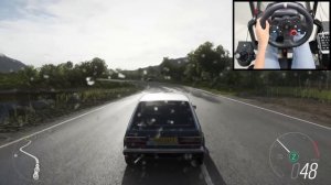 VW Golf Mk1 - Forza Horizon 4 | Logitech g29 gameplay