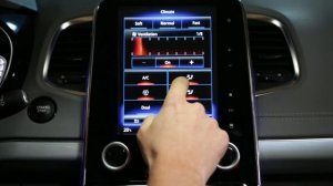 Opciones de climatización mediante el sistema multimedia R-LINK 2 de Renault