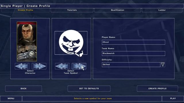 Unreal Tournament 2003 - #0 Character Selection смотреть онлайн