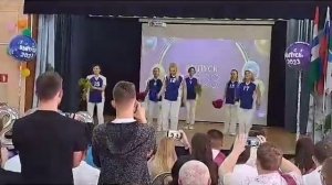 Танец родителей (черлидинг) на Выпускном 9 класс 2023