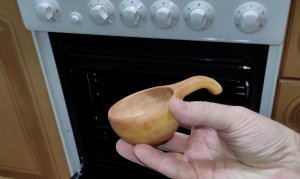 Запекаем ДЕРЕВЯННУЮ ПОСУДУ В ДУХОВКЕ #2 / Wood KUKSA