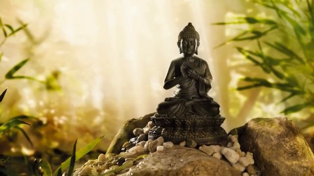 Soothing Meditation Music | Relaxing Bamboo Flute and Water Sounds #2