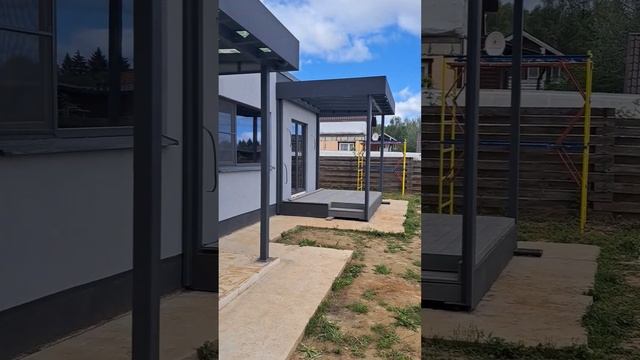 Навес. Plastnaves.ru смотреть онлайн