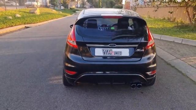 Stage 1 tuned Ford Fiesta 1.4 Downpipe exhaust sound | startup revs and flybys смотреть онлайн