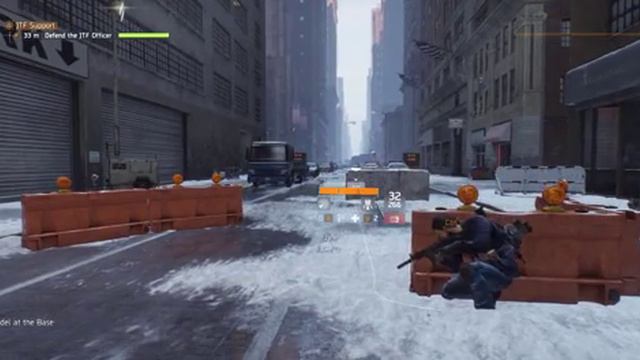 The Division Open Beta JTF Support Side Mission 7880x1080