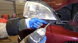 MERCEDES W163 HEADLIGHT REPLACEMENT ML320 ML430 ML350 ML230 ML270 ML400 ML500