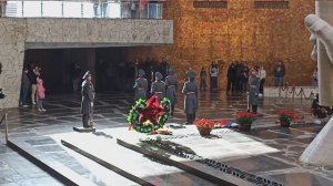 Смена Почётного Караула в Пантеоне Славы Мамаев Курган, Волгоград, 11 октября 2023 года 14:00 часов