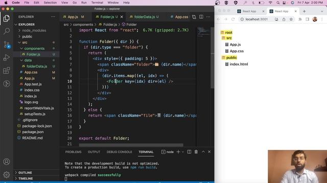Frontend Interview Questions | React and Javascript