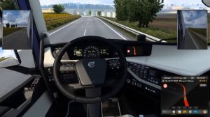 Euro Truck Simulator 2. Штутгарт - Хельсингборг (1216 км). Груз - компьютерные процессоры.