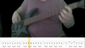 Nirvana - Come as you are (Bass cover with TAB)