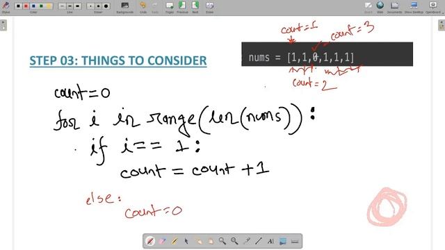 Max Consecutive Ones || Leetcode 485 || Python ||Data Structure and Algorithms ||Technical Intervie