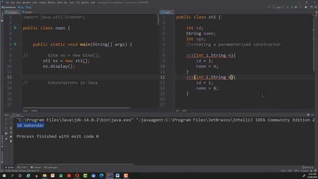 #38 Constructors in Java | Use of Constructors | Types of Constructors in hindi