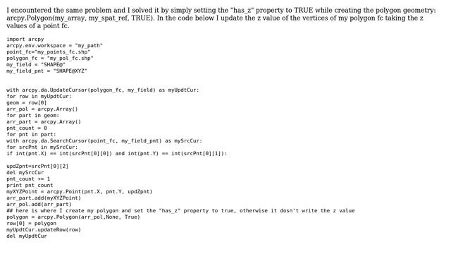 GIS: How to update the Z value using an UpdateCursor? (3 Solutions!!) смотреть онлайн