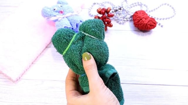 3 идеи из полотенец. Как небанально подарить полотенце!