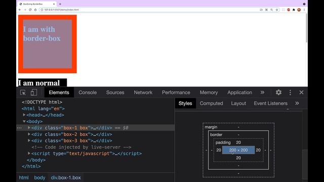 CSS3 Full Course[4K] - 35 | BoxSizing: BorderBox box-sizing:border-box | Display Properties | తెలుగ