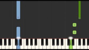 BabyTV - My Face Slow EASY Medium 4K Piano Tutorial