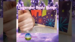 Lavender Body Butter - Demo on how the lavender body butter feels on the skin!! Enjoy !!