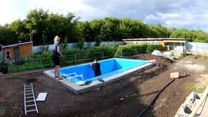 Строим бассейн на своем участке.Часть 3./Building a swimming pool on your site.Part 3.