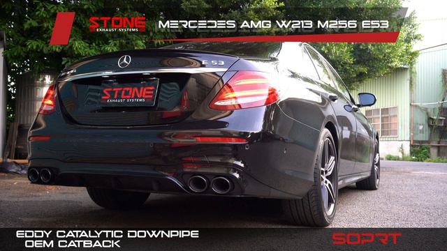 Mercedes AMG W213 M256 E53 / Stone Eddy Catalytic Downpipe смотреть онлайн