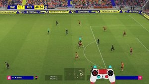 eFootball 2022: Основы ударов по воротам, ошеломляющий удар (tutorial)