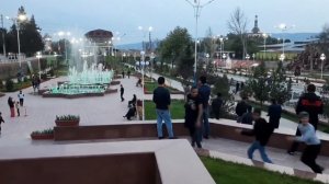 Таджикистан город Курган_Тюбе (2020) новый парк