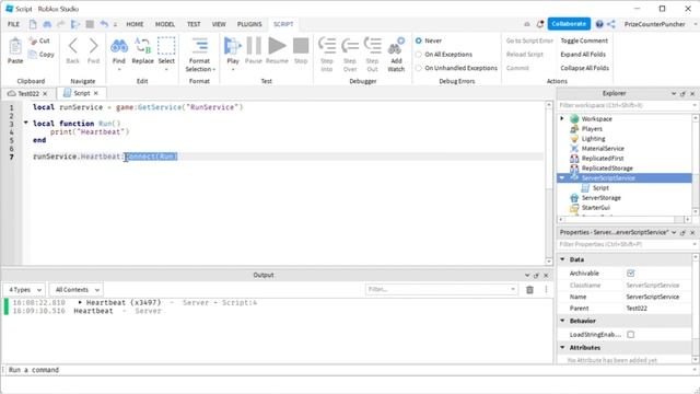How to Terminate a RunService Roblox (Roblox Studio Tutorial Beginners Series) (B044) смотреть онлайн
