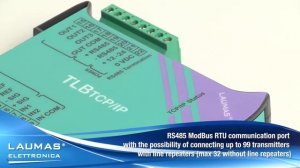 TLBETHERNETTCPIP  - digital weight transmitters EtherNet TCP/IP- RS485 ModBus RTU - LAUMAS