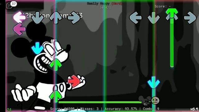 fnf vs mickey in roblox very happy song смотреть онлайн