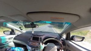 Мицубиси Грандис правый руль от первого лица. GoPro Hero 3