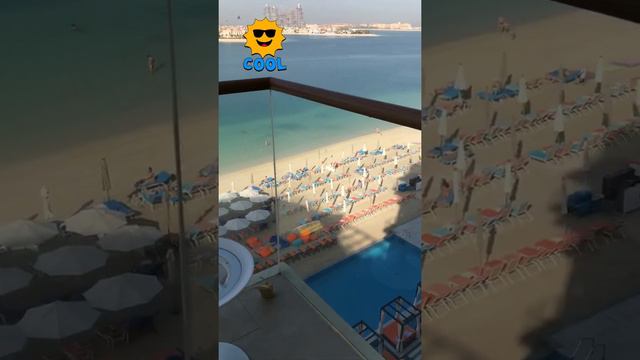 Tourists Love This View @ Royal Central Hotel at The Palm Jumeirah