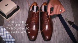 Over Under (X) Lacing with Straight Laces - How To Video