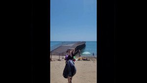 лучший пляж в Джубге / голубая бухта / Джубга 2023г