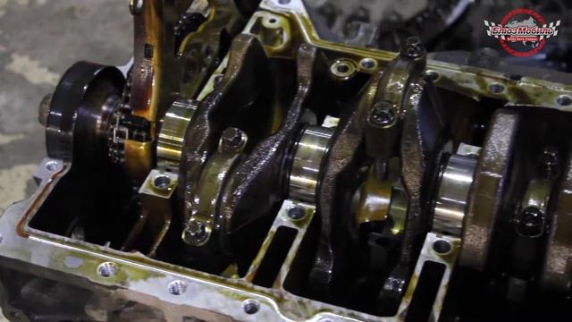 Ремонт двигателя на BMW X6 смотреть онлайн