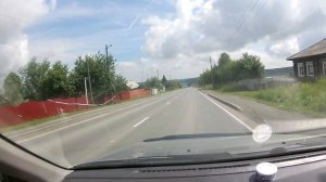 Село Карпысак. Трасса Новосибирск - Тогучин. Тогучинский район. Деревни Новосибирской области.