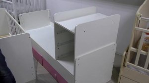 Трансформирование кроватки ФЕЯ 1100