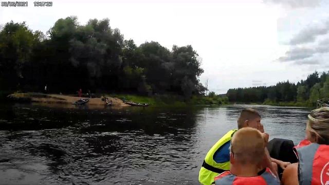 Сплав по реке Гауя (Gauja) 2021. Часть 3 смотреть онлайн